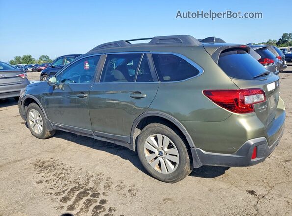 4S4BSAHC4J3234080 2018 SUBARU OUTBACK Green Задня ліва чверть