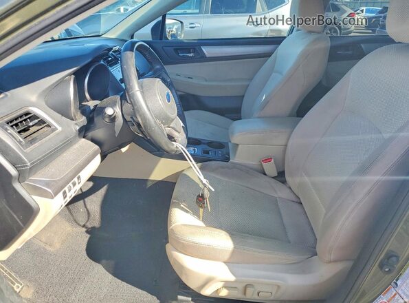 4S4BSAHC4J3234080 2018 SUBARU OUTBACK Green Вид салону спереду