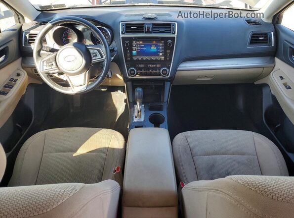 4S4BSAHC4J3234080 2018 SUBARU OUTBACK Green Вид панелі приладів