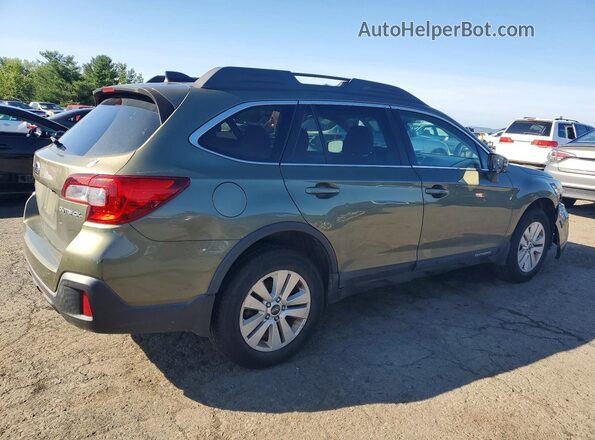 4S4BSAHC4J3234080 2018 SUBARU OUTBACK Green Задня права чверть