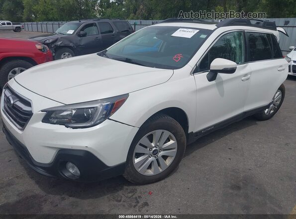 4S4BSAHC4K3305067 2019 SUBARU OUTBACK White Передня ліва чверть