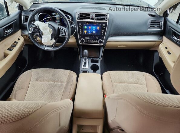 4S4BSAHC5K3231805 2019 SUBARU OUTBACK White Առջևի վահանակի տեսք
