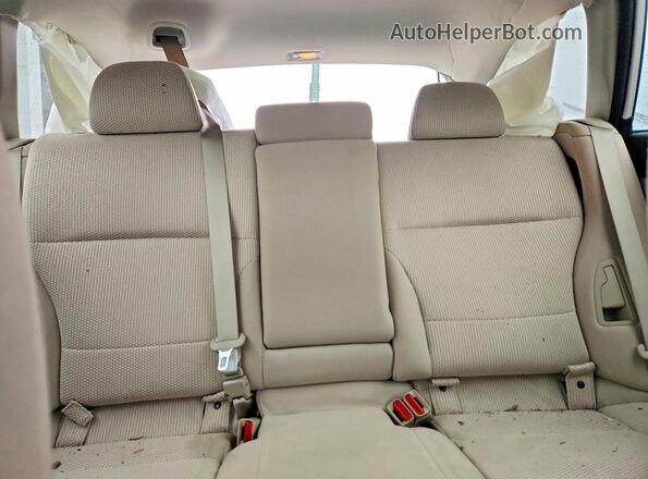 4S4BSAHC5K3231805 2019 SUBARU OUTBACK White Հետևի նստատեղերի տեսք