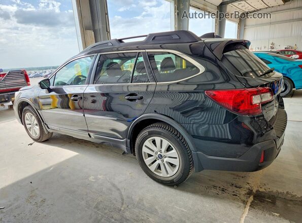 4S4BSAHC5K3244182 2019 SUBARU OUTBACK Черный Задняя левая четверть