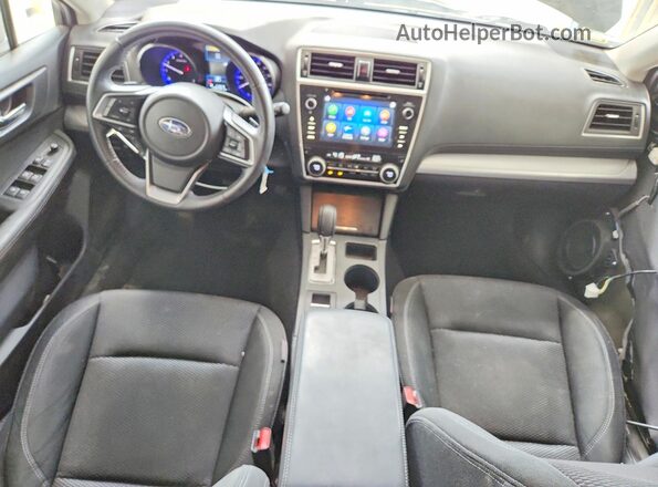 4S4BSAHC5K3244182 2019 SUBARU OUTBACK Черный Вид панели приборов