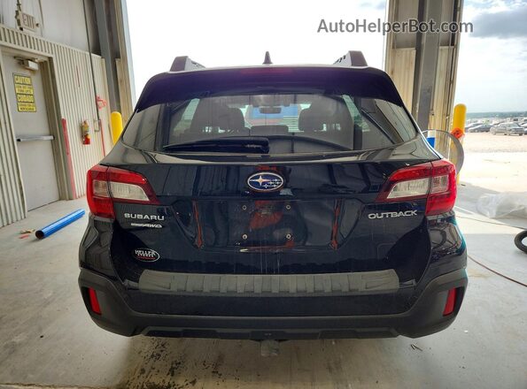 4S4BSAHC5K3244182 2019 SUBARU OUTBACK Черный Вид сзади