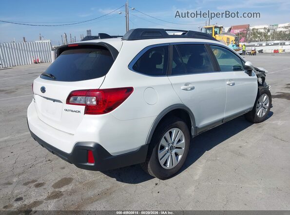 4S4BSAHC5K3319544 2019 SUBARU OUTBACK White Rear right