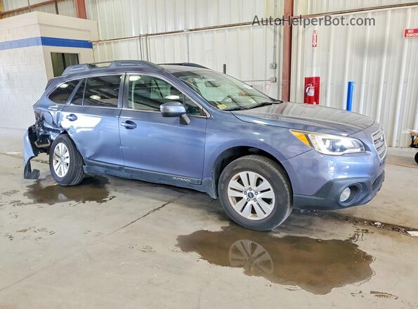 4S4BSAHC6H3235869 2017 SUBARU OUTBACK Blue Delantero derecho