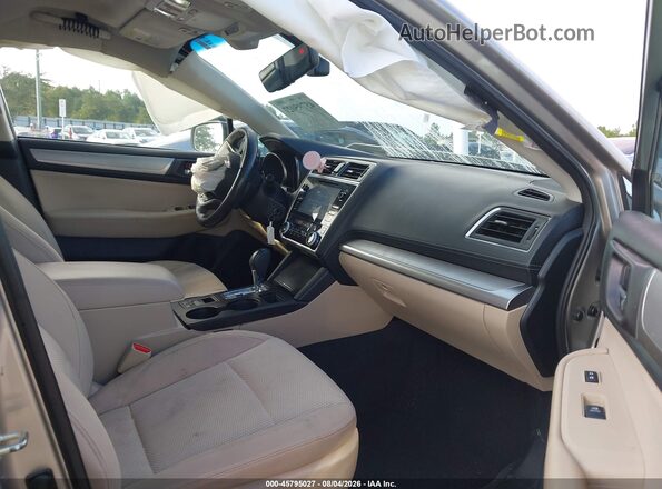 4S4BSAHC6K3281497 2019 SUBARU OUTBACK Champagne Widok wnętrza z przodu