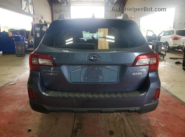 4S4BSAHC7H3219244 2017 SUBARU OUTBACK Blue Vista trasera