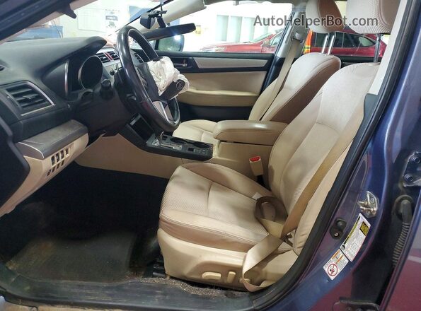 4S4BSAHC7H3219244 2017 SUBARU OUTBACK Blue Vista interior delantera