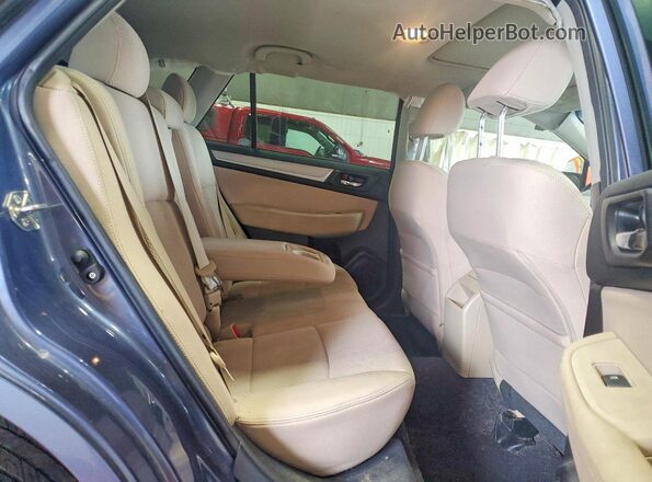 4S4BSAHC7H3219244 2017 SUBARU OUTBACK Blue Vista de los asientos traseros