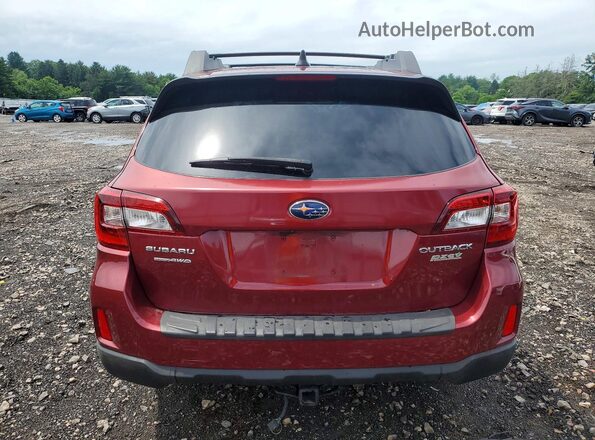 4S4BSAHC7H3255273 2017 SUBARU OUTBACK Burgundy Vista trasera
