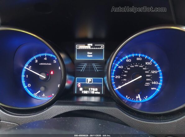4S4BSAHC7H3316637 2017 SUBARU OUTBACK Зеленый Вид задних сидений