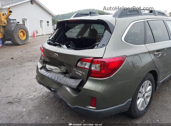 4S4BSAHC7H3316637 2017 SUBARU OUTBACK Зеленый 