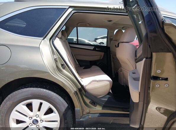 4S4BSAHC7H3389247 2017 SUBARU OUTBACK Green VIN კოდის სტიკერის ხედი