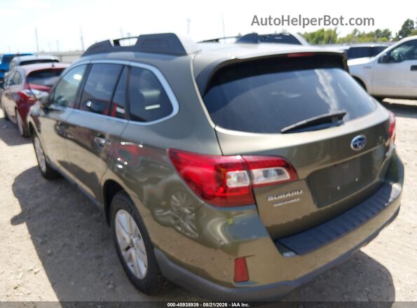 4S4BSAHC7H3389247 2017 SUBARU OUTBACK Green უკანა მარცხენა
