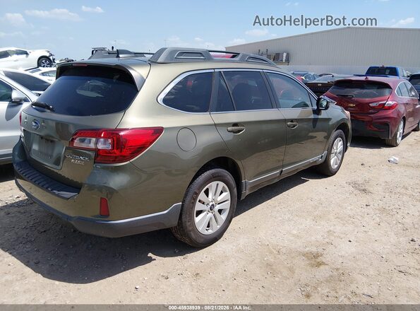 4S4BSAHC7H3389247 2017 SUBARU OUTBACK Green უკანა მარჯვენა