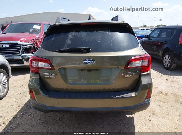 4S4BSAHC7H3389247 2017 SUBARU OUTBACK Green 