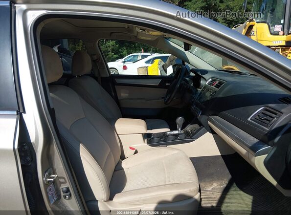 4S4BSAHC8H3343491 2017 SUBARU OUTBACK Beige Սալոնի դիմացի տեսք