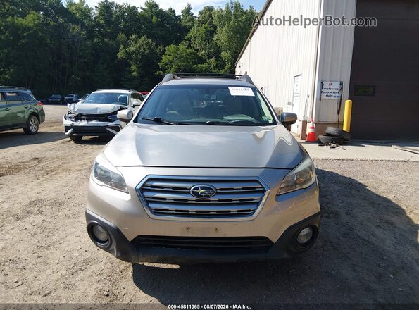 4S4BSAHC8H3343491 2017 SUBARU OUTBACK Beige Սարքավորումների վահանակի տեսք