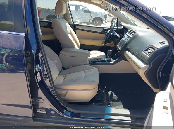 4S4BSAHC8J3256616 2018 SUBARU OUTBACK Blue Սալոնի դիմացի տեսք