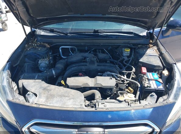 4S4BSAHC8J3256616 2018 SUBARU OUTBACK Blue Հետևի տեսք