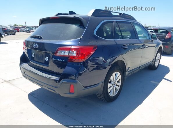 4S4BSAHC8J3256616 2018 SUBARU OUTBACK Blue Հետևի աջ