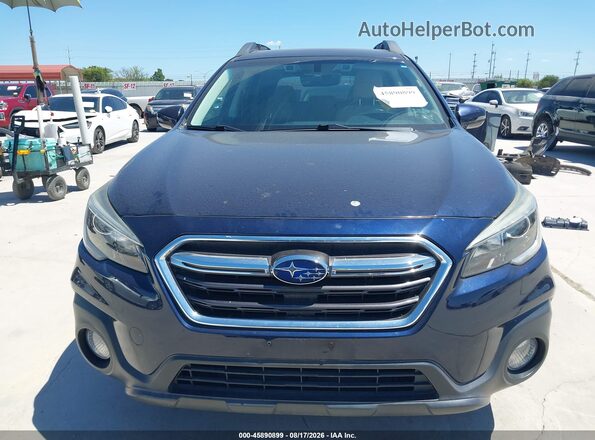 4S4BSAHC8J3256616 2018 SUBARU OUTBACK Blue Սալոնի հետևի տեսք