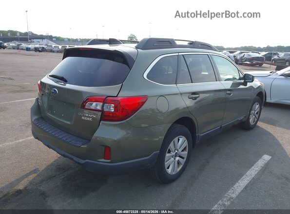 4S4BSAHC9G3232494 2016 SUBARU OUTBACK Green Trasero derecho