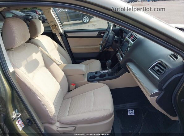 4S4BSAHC9G3232494 2016 SUBARU OUTBACK Green Vista interior delantera