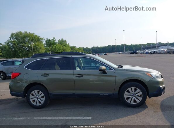 4S4BSAHC9G3232494 2016 SUBARU OUTBACK Green Vista interior trasera