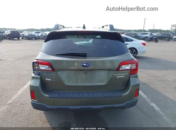 4S4BSAHC9G3232494 2016 SUBARU OUTBACK Green 
