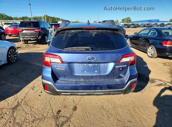 4S4BSAHC9K3205935 2019 SUBARU OUTBACK Blue უკანა ხედი