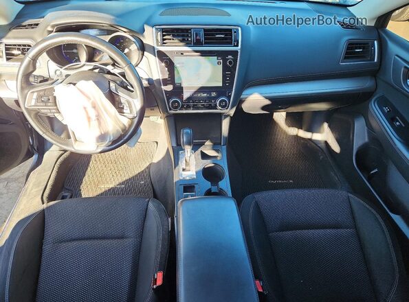 4S4BSAHC9K3205935 2019 SUBARU OUTBACK Blue წინა პანელის ხედი