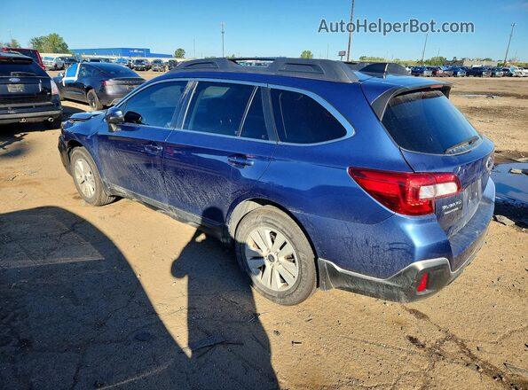 4S4BSAHC9K3205935 2019 SUBARU OUTBACK Blue უკანა მარცხენა