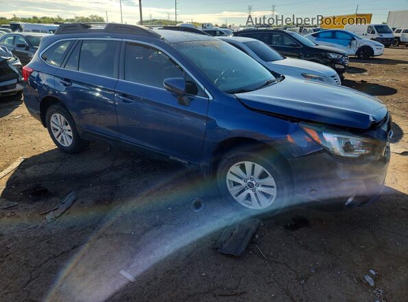 4S4BSAHC9K3205935 2019 SUBARU OUTBACK Blue წინა მარჯვენა