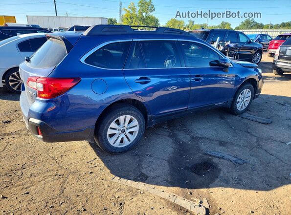 4S4BSAHC9K3205935 2019 SUBARU OUTBACK Blue უკანა მარჯვენა