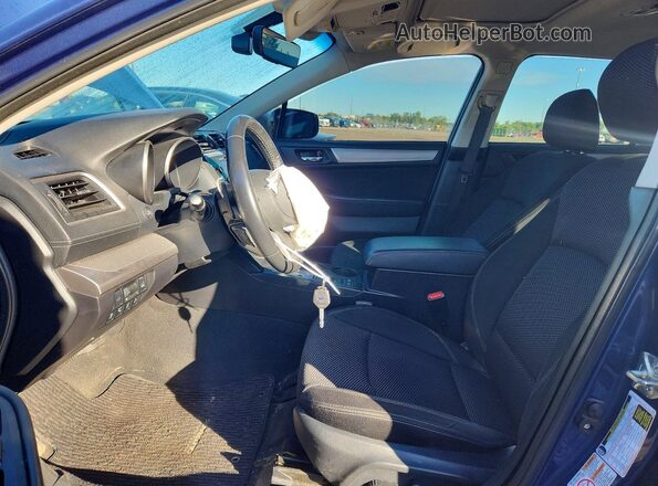 4S4BSAHC9K3205935 2019 SUBARU OUTBACK Blue წინა სალონის ხედი