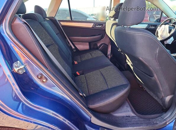 4S4BSAHC9K3205935 2019 SUBARU OUTBACK Blue უკანა სალონის ხედი