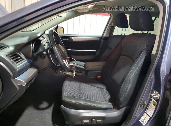 4S4BSAHCXH3243246 2017 SUBARU OUTBACK Blue წინა სალონის ხედი