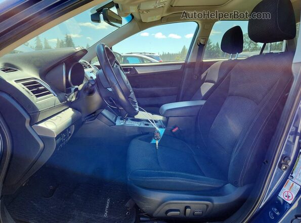 4S4BSAHCXK3239785 2019 SUBARU OUTBACK Blue Вид салону спереду