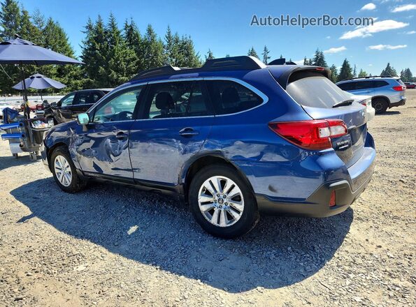 4S4BSAHCXK3239785 2019 SUBARU OUTBACK Blue Задня ліва чверть