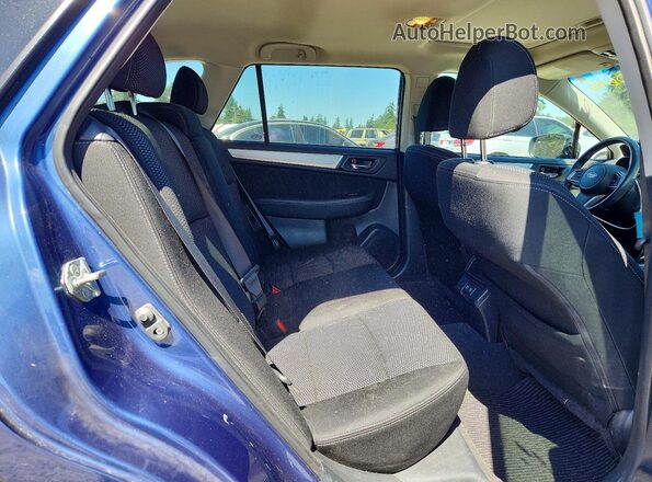 4S4BSAHCXK3239785 2019 SUBARU OUTBACK Blue Вид задньої частини салону