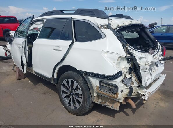 4S4BSAJC1G3333703 2016 SUBARU OUTBACK White Задня ліва чверть