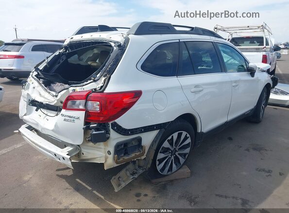 4S4BSAJC1G3333703 2016 SUBARU OUTBACK White Задня права чверть