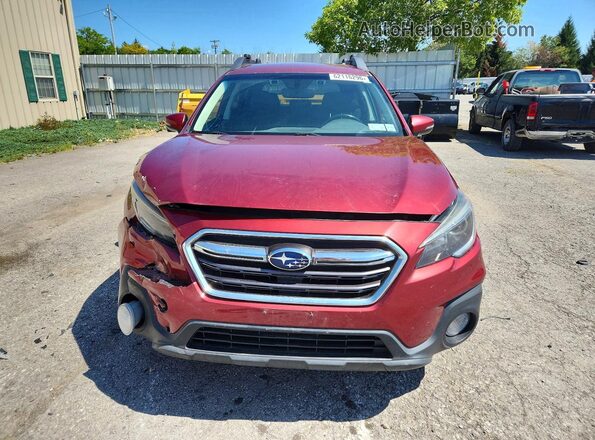 4S4BSAJC1K3299075 2019 SUBARU OUTBACK Burgundy Դիմացի տեսք
