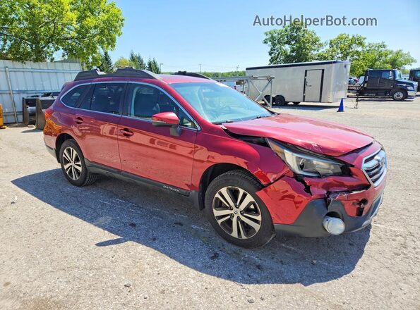 4S4BSAJC1K3299075 2019 SUBARU OUTBACK Burgundy Առջևի աջ