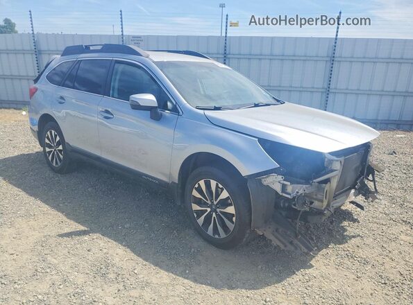 4S4BSAJC9G3256823 2016 SUBARU OUTBACK Серебряный Передняя правая четверть