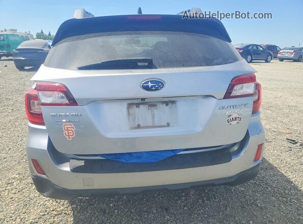 4S4BSAJC9G3256823 2016 SUBARU OUTBACK Серебряный Вид сзади